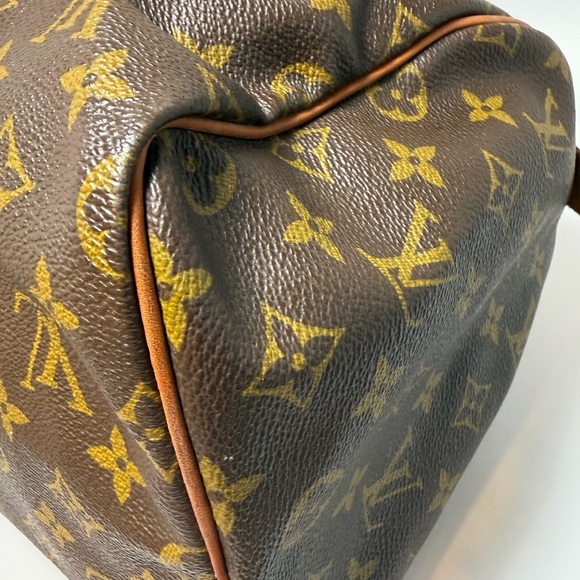 Louis Vuitton Speedy 30 Monogram Vintage Pre Date Code 80s/70s w/COA - Picture 14 of 16